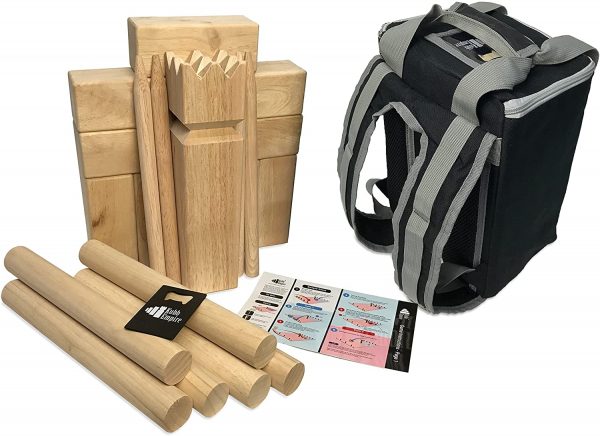 Kubb Version Luxe - Jeu Extérieur En Bois Finlandais